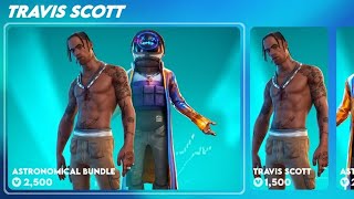 Fortnite Travis Scott UPDATE [upl. by Derfiniw]