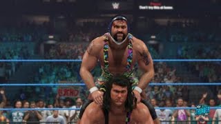 Headshrinkers Vs Steiner Brothers Wcw 2k23 [upl. by Raymund]