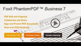 Foxit PhantomPDF Business 715425  TheLatestVersion [upl. by Arnuad]