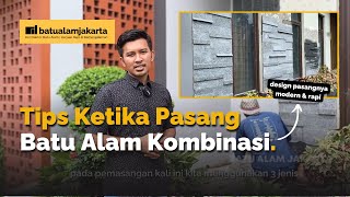 TIPS PENTING KETIKA PASANG BATU ALAM UNTUK OUTDOOR [upl. by Ru]