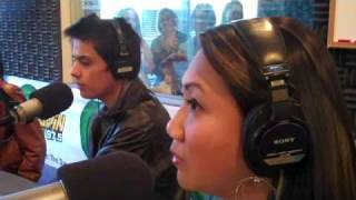 Kiowa Gordon Embry Call of New moon in studio at MOViN 975 FM  PART 1 [upl. by Jesselyn]