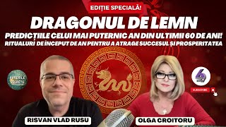 DRAGONUL DE LEMN  PREDICȚIILE CELUI MAI PUTERNIC AN DIN ULTIMII 60 DE ANI  CU RISVAN VLAD RUSU [upl. by Nodnab]