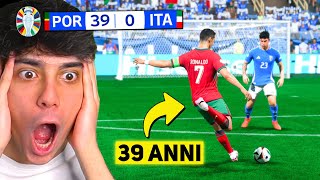 ⚽ EUROPEI 2024 ma ANNI CALCIATORE  VALORE GOAL [upl. by Ahsiemat201]