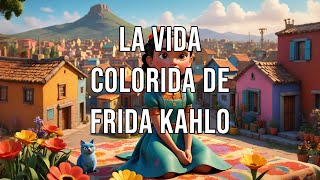 🌈 LA VIDA COLORIDA DE FRIDA KAHLO 💐 [upl. by Hatokad]