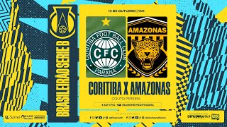 CORITIBA X AMAZONAS  AO VIVO [upl. by Arral]