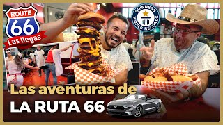 ME PEGAN en el RESTAURANTE MÁS CALÓRICO del MUNDO  La RUTA 66 GASTRONÓMICA 9 Las Vegas [upl. by Etnohs22]