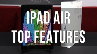 iPad Air Top 7 Features [upl. by Anaugal922]