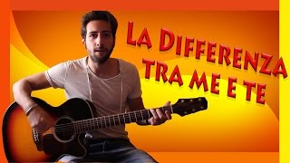 Tutorial Chitarra ➔ quotLa Differenza tra Me e Tequot  Tiziano Ferro Accordi Facili ITA [upl. by Buckels581]