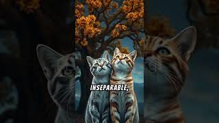 Cat love story shortvideo viralvideo facts trendingshorts funnycats lovestatus cutecat cat [upl. by Ardnala]