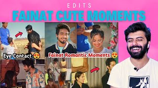 Fainat Fan Edits Faisu and Jannat Zubair  Bsn Reaction [upl. by Aalst]