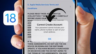 Cannot Create Account Your Password Cannot Include Your Name Phone Number or Part of Your Email [upl. by Irual798]
