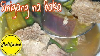 Sinigang Na Baka  How to cook Sinigang  Filipino Food Recipe [upl. by Katha]