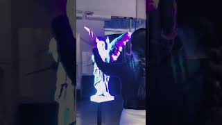 3D Hologram Fan  3D Holographic Fan  Holographic Display Dubai 3dhologram hologram shorts [upl. by Gothurd141]