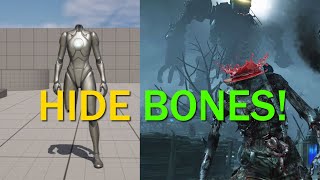 How To Hide BONES In Unreal Engine 5 [upl. by Olegnalehcim]