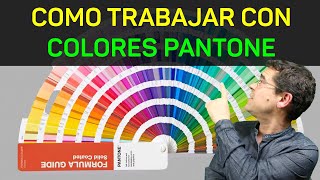 Como trabajar con COLORES PANTONE desde el DISEÑO GRÁFICO hasta la IMPRESIÓN [upl. by Kenzie896]