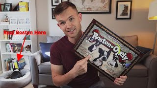 Boston TerrierOpoly Board Game Review  Monopoly For Boston Terrier Lovers [upl. by Navoj]