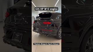 2022 Bentley Bentayga Speed Sports Exhaust Sound shorts Bentley BentaygaSpeed [upl. by Eanerb664]