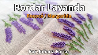 Bordar flores de Lavanda [upl. by Proudman621]