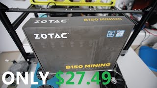 The BEST Mining Motherboard For The PRICE [upl. by Fitzger750]