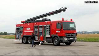 Rosenbauer2014  Eröffnung Werk II und neue Fahrzeuge 2  2 [upl. by Hahnert636]