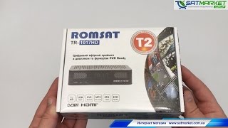 Видео обзор Romsat TR1017 HD [upl. by Aisor]