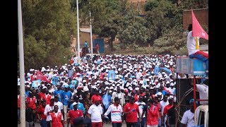 THOUSANDS TURN UP FOR quotWALK 4 PKquot IN GASABO [upl. by Plotkin]