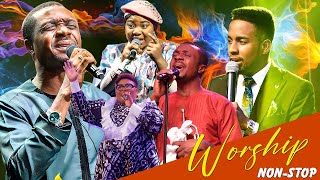 NonStop Worship Songs Mix  Minister GUC Nathaniel BAssey Mercy Chinwo Judikay [upl. by Ettenwad]