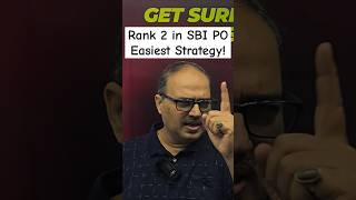 Rank 2 in SBI PO  Easiest Strategy used shorts sbipo2024 sbipo [upl. by Sherj]