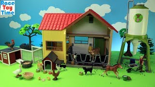 Schleich Farm Animals Playsets  Fun Animal Toys For Kids [upl. by Llerrot864]