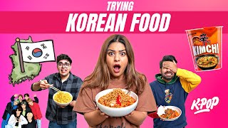 TRYING KOREAN FOOD WITH MY BROTHER amp SISTER  Rimorav Vlogs [upl. by Giuliana]