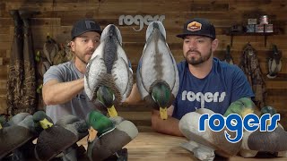 Painted Head Mallard Drake Decoy Comparison [upl. by Eastlake]