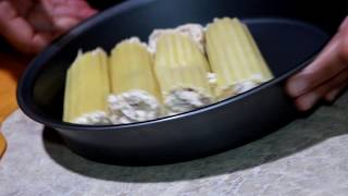 Chef Ritas Alfredo Crab Stuffed Manicotti [upl. by Zenas]