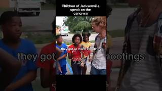 Children of Jacksonville speak on the gang war 😔💔 [upl. by Kunz]