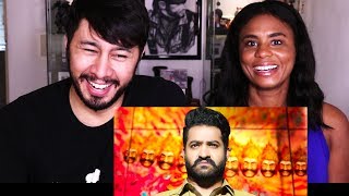 JAI LAVA KUSA  Junior MTR  Telugu  Trailer Reaction w Cortney [upl. by Naivart118]