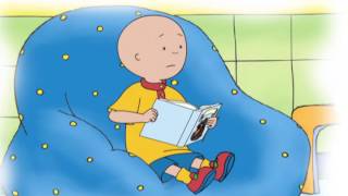 Caillou S04 E11  Caillou the Librarian  Caillou the Bookworm  Caillou the Storyteller [upl. by Trauner]