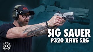 Range Time  SIG SAUER P320 XFIVE SXG [upl. by Thrift]