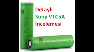 En İyi 18650 Pil Hangisi SONY VTC5A İncelemesi Kapasite Testi ve Kullanım Alanları [upl. by Eikcid818]