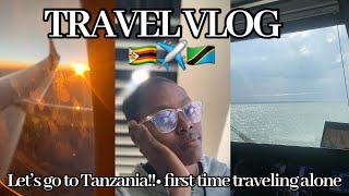 TRAVEL VLOG🇹🇿 let’s go to ZanzibarZimbabwean YouTuber💕 [upl. by Gerlac]