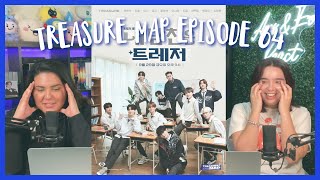 THE CRINGE Reacting to TREASURE MAP EP64 🎬 트레저 패러디극장 🎬 내 남친은 트레저  Ams amp Ev React [upl. by Eisdnyl]