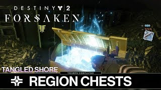 Tangled Shore Region Chests Locations Destiny 2 Forsaken [upl. by Glaudia]