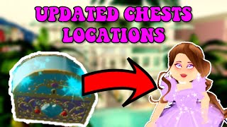 UPDATED Beach Realm ALL Chests Locations  Royale High Chests Locations [upl. by Maguire]