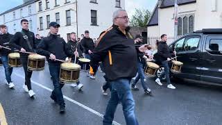 Kilcluney Volunteers Markethill  Pride of the Hill Rathfriland band parade 2024 [upl. by Ailegra943]