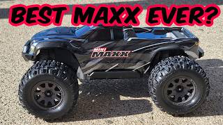 Traxxas Mini Maxx  First Impressions spoiler alert its very cool [upl. by Curnin]