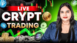 Live Trading  Crypto Trading  BTC ETH SOL  12 NOV  btc sol [upl. by Lucais723]