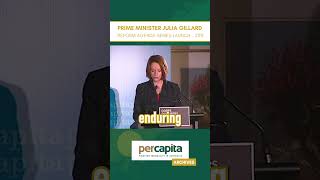 Impactful enduring policy  Julia Gillard 2011 percapita archive reformagenda [upl. by Anatnom]