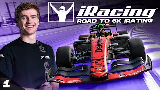 RACING AGAINST OLLIE BEARMAN  Road to 6K iRating [upl. by Truscott]