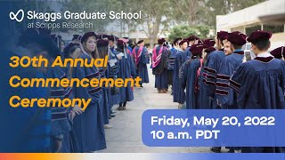 Skaggs Graduate School 2022 Commencement Ceremony [upl. by Loren496]