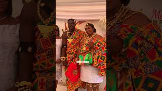 African Traditional Wedding Dress Styles 2 Ghana Wedding Kente Shorts [upl. by Ahsinit]