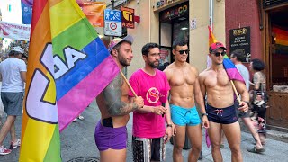 El Barrio CHUECA Madrid España Y Sus Calles Madrid Orgullo 2024 Madrid GAY Pride 2024 [upl. by Yemane615]