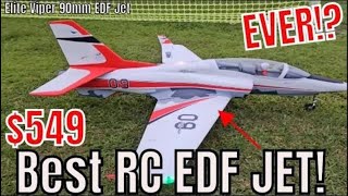 EXPERT TESTS Eflite Viper 90mm RC EDF JET The BEST All Around [upl. by Ynohtna560]